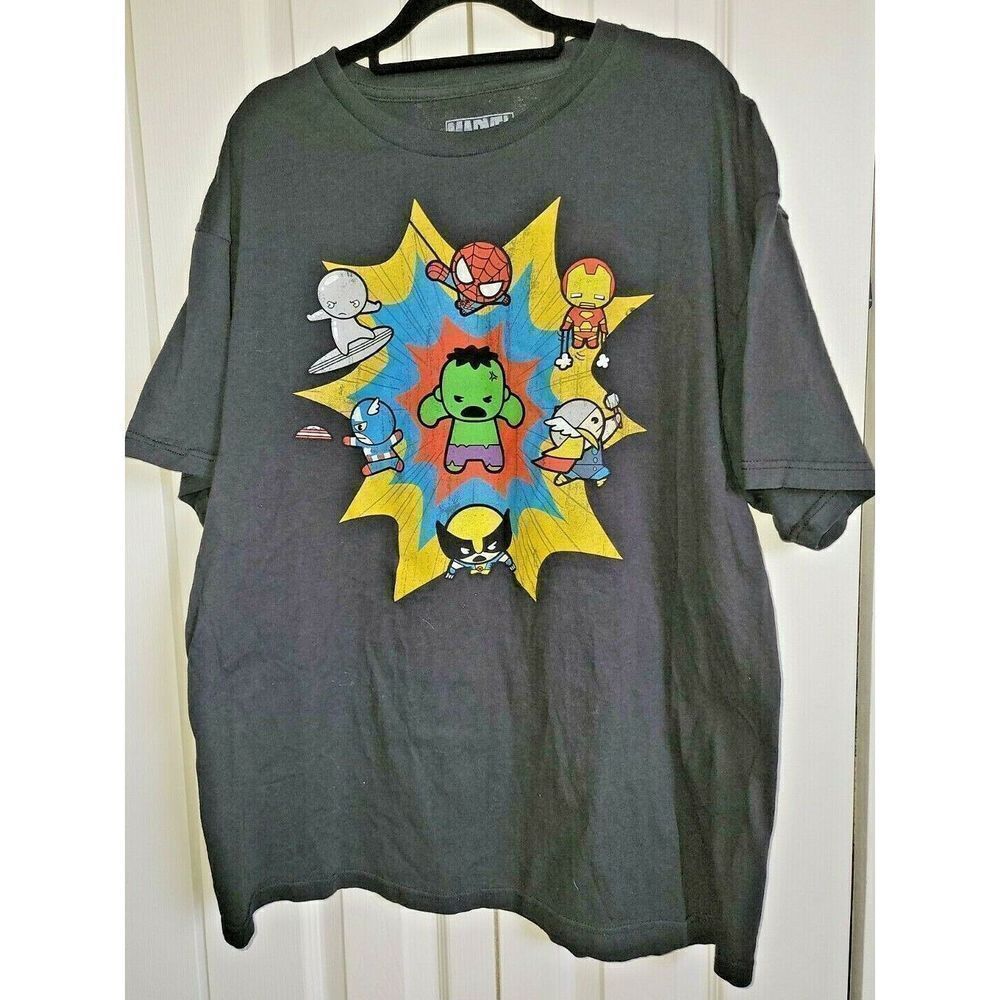 Marvel XL Baby Avengers‎ Heroes T-Shirt X-large 46/48 X-Men Marvel Baby Avengers